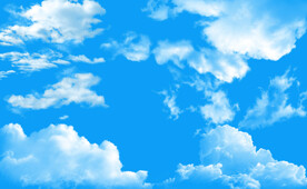 蓝天白云