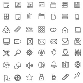 数码产品相关图标icon