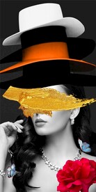 会所美女装饰画