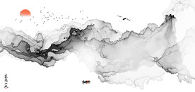 意境山水装饰画