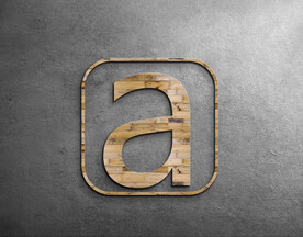 木质纹理logo样机