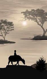 风景壁画