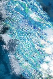 抽象水波纹理