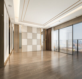 现代轻奢卧室场景家具空景