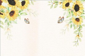 向日葵花卉壁画