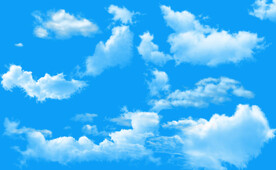 蓝天白云