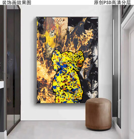 现代抽象艺术油画