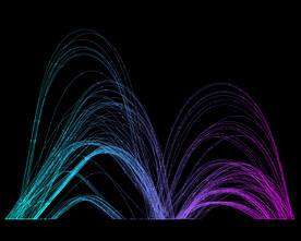 放射线条科技背景