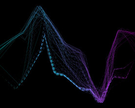 发光线条背景图