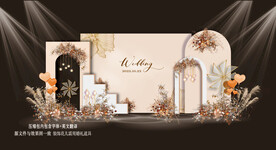 香槟色婚礼设计