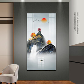 新中式玄关装饰画