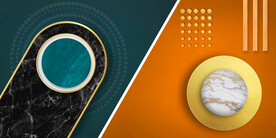 晶瓷画 抽象画 圆圈