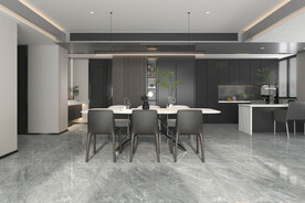 仿古砖瓷砖空间效果图