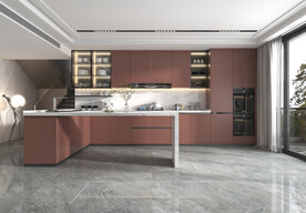 仿古砖瓷砖空间效果图