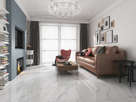 仿古砖瓷砖空间效果图