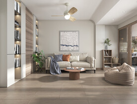 仿古砖瓷砖空间效果图