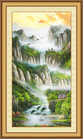 玄关山水画
