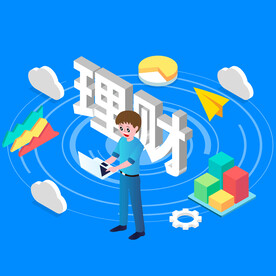 投资理财金融设计元素