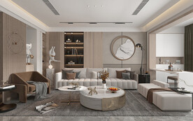 现代轻奢客厅