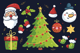 圣诞节相关图标