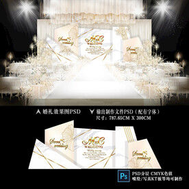 白金婚礼效果图