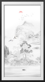 水墨画