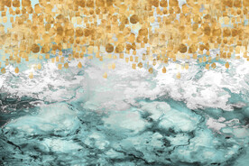 晶瓷画 抽象画 树