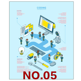 2.5D互联网商务矢量素材系列