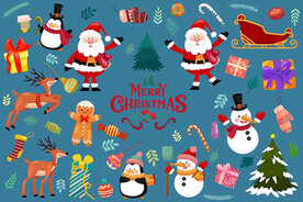 圣诞节圣诞老人礼物新年元旦礼品