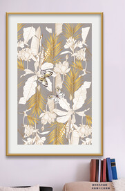 小清新繁华花卉装饰画