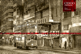  香港城市风光夜景