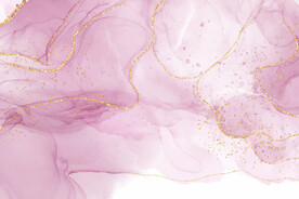 金色线条水墨背景