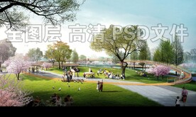 活动绿地效果图