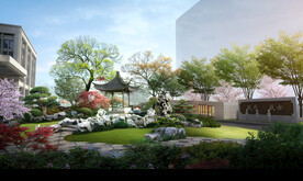 园林古建效果图