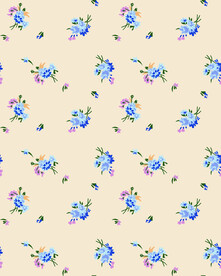 女装小碎花印花图案