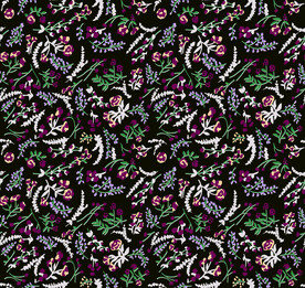 女装小碎花印花图案