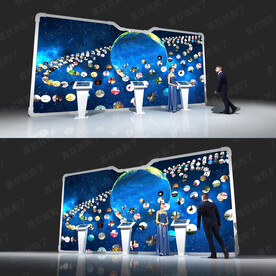 电子签到墙设计