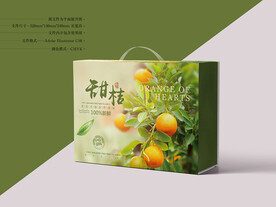 桔子礼盒 平面图