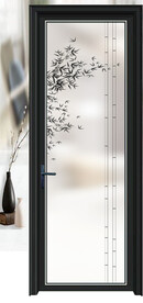 高清分层透明底平开门打印图