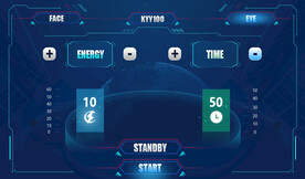 UI设计界面设计仪表盘 科技