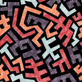 数码印花男装底纹几何条纹