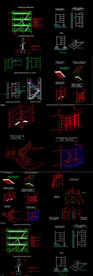 脚手架CAD图库