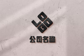 黑色石材LOGO模板