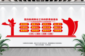 新闻舆论文化墙