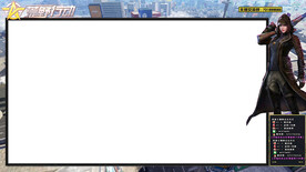 荒野行动直播边框视频边框透明文