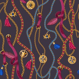 数码印花链条皮带底纹