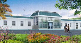 游客中心效果图