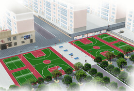 小区改建提升效果图