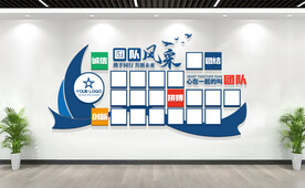 员工风采照片墙