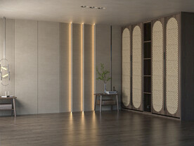 新中式卧室场景